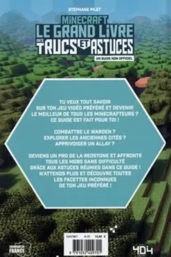 Minecraft, Le grand livre des trucs et astuces, Stéphane Pilet
