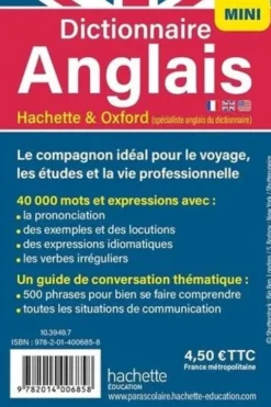 Mini Dictionnaire Anglais Hachette & Oxford. Français-anglais, anglais-français, Héloïse Neefs