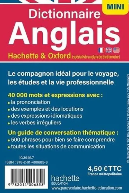 Mini Dictionnaire Anglais Hachette & Oxford. Français-anglais, anglais-français, Héloïse Neefs