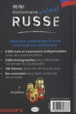 Mini dictionnaire visuel russe. 4 000 mots et expressions & 2 000 photographies, Harrap
