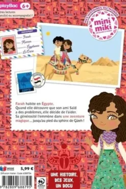 Minimiki Tome 34 : Farah et la promesse du sphinx, Nadja