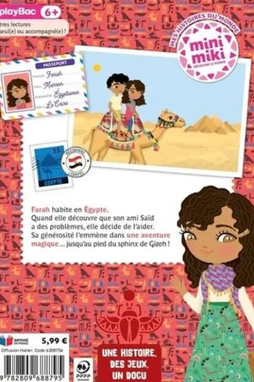 Minimiki Tome 34 : Farah et la promesse du sphinx, Nadja