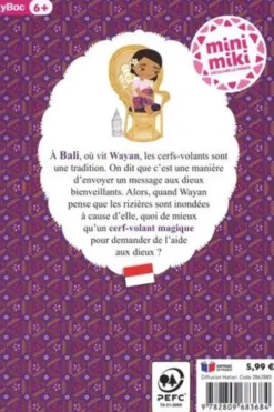 Minimiki Tome 39 : Le cerf-volant de Wayan, Nadja