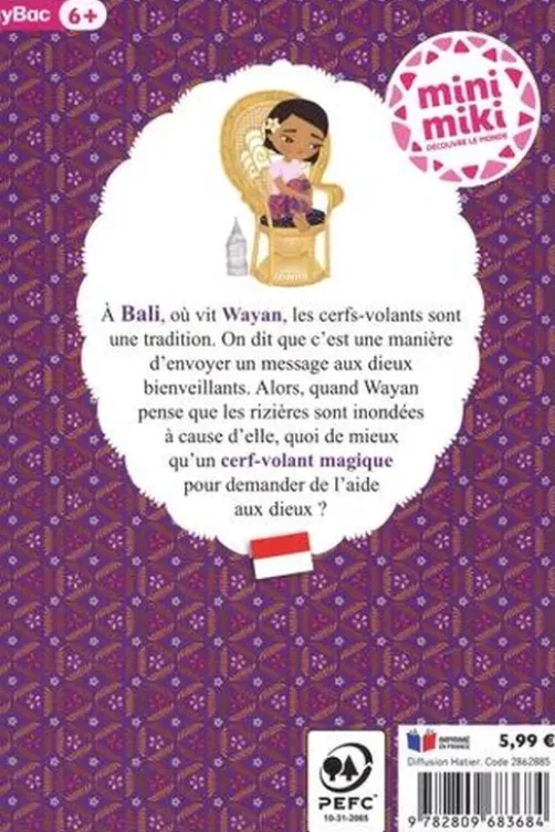 Minimiki Tome 39 : Le cerf-volant de Wayan, Nadja
