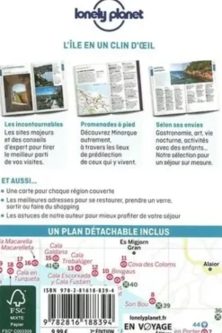 Minorque en quelques jours. 2e édition. Avec 1 Plan détachable, Jordi Monner Faura