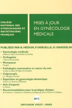 Mises à jour en gynécologie médicale. Edition 2013, CNGOF