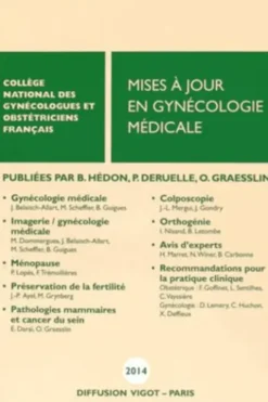 Mises à jour en gynécologie médicale. Edition 2014, CNGOF