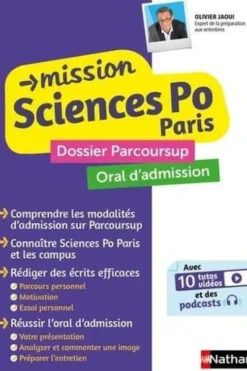 Mission Sciences Po Paris. Dossier Parcoursup, Oral d'admission, Olivier Jaoui