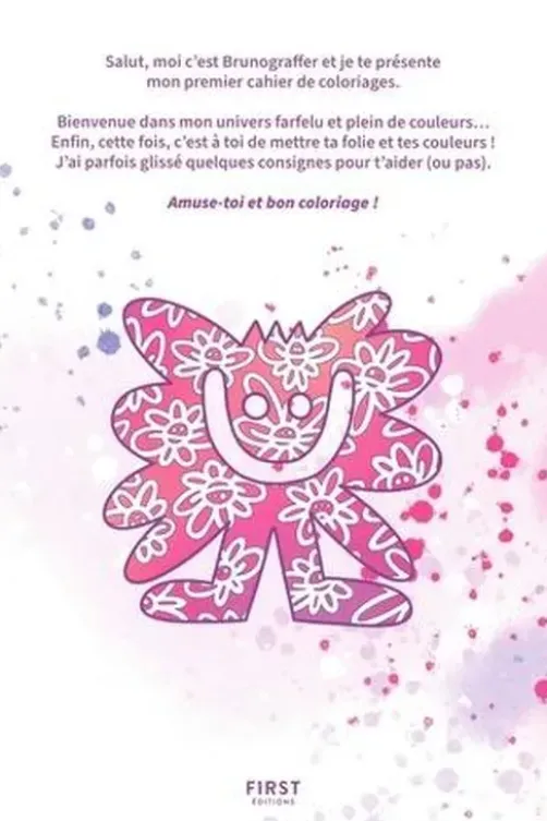 Mélacolo. Coloriages pour humains déjantés, Brunograffer