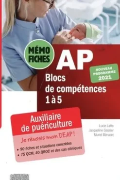 Mémo-fiches AP. Blocs de compétence 1 à 5, Lucie Latte