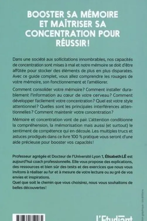 Mémoire & concentration, Elisabeth Lê
