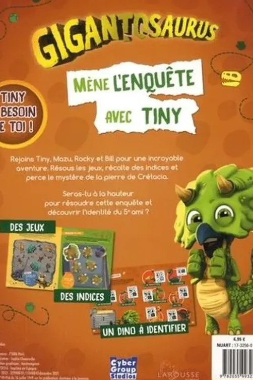 Mène l'enquête avec Tiny, Cyber Group Studios