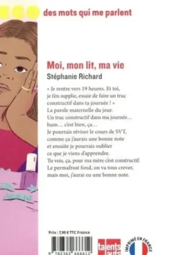 Moi, mon lit, ma vie, Stéphanie Richard