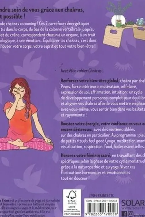 Mon cahier Chakras, Agathe Thine