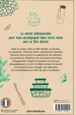 Mon carnet de bord zéro déchet. Astuces, recettes et bonnes pratiques, Mélanie Lemière