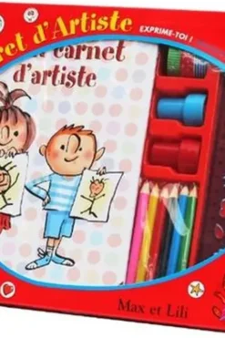 Mon coffret d'artiste Max et Lili, Dominique de Saint-Mars