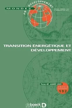 Mondes en développement N° 192/2020/4 : Transition énergétique et développement, Olivier Damette
