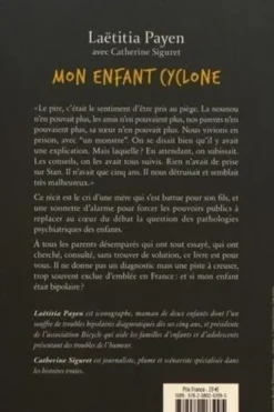 Mon enfant cyclone. Le tabou des enfants bipolaires, Laëtitia Payen