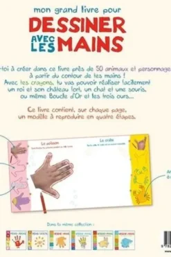 Mon grand livre pour dessiner avec les mains, Maïté Balart