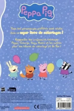 Mon gros colo Peppa Pig, Hachette Jeunesse
