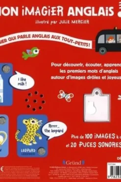 Mon imagier anglais, Julie Mercier