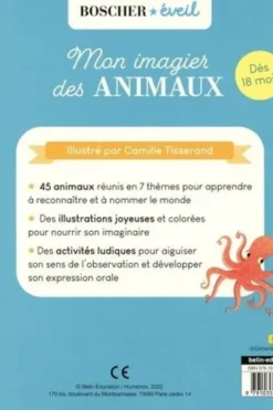 Mon imagier des animaux, Camille Tisserand