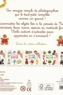 Mon joyeux Noël. Avec de grands stickers, Langue au chat