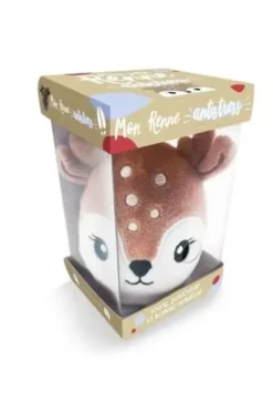 Mon petit renne antistress. 100 % douceur et bonne humeur - Coffret avec une mini-peluche et une carnet ludique, Larousse
