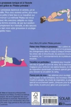 Mon p'tit cahier Pilates prénatal, Emilie Yana