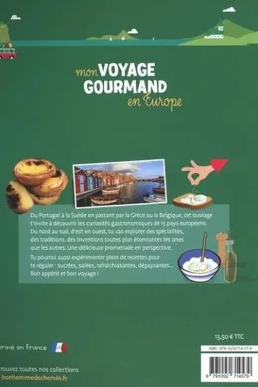 Mon voyage gourmand en Europe, Stéphanie Bioret