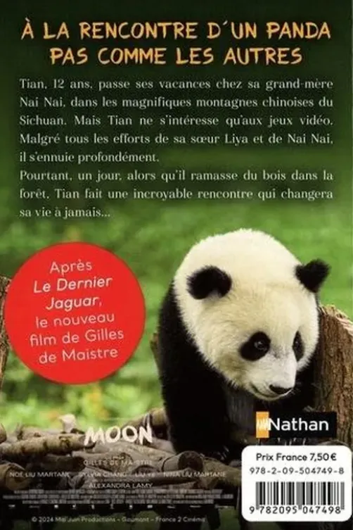 Moon, le panda, Christelle Chatel