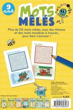 Mots mêlés 9 ans, Virginie Loubier
