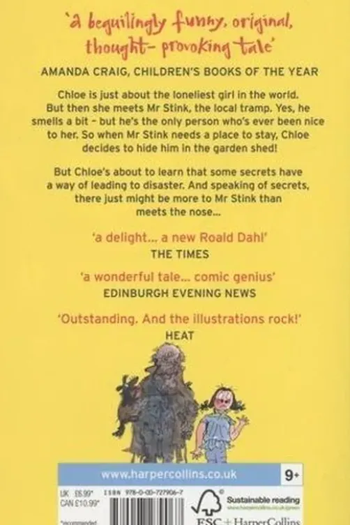 Mr Stink. Edition en anglais, David Walliams