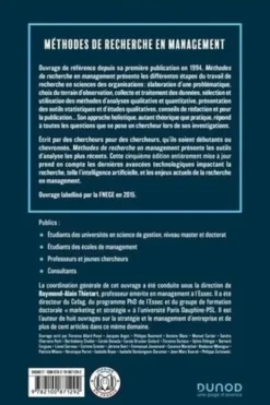 Méthodes de recherche en management. 5e édition, Raymond-Alain Thiétart