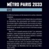 Métro Paris 2033 Tome 3 : Cité, Pierre Bordage