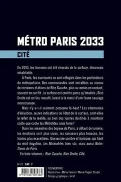 Métro Paris 2033 Tome 3 : Cité, Pierre Bordage