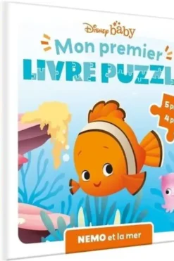 Nemo et la mer. 5 puzzles de 4 pièces, Disney Baby