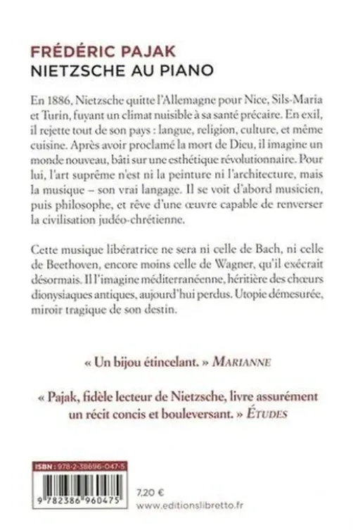 Nietzsche au piano, Frédéric Pajak