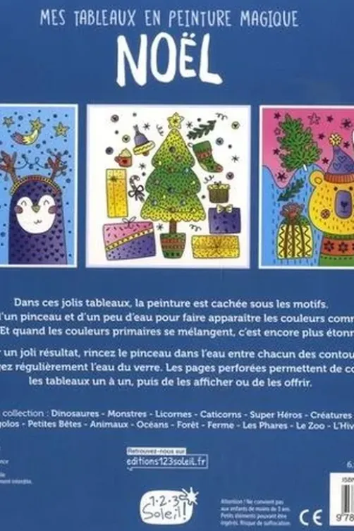 Noël. Avec 1 pinceau, L'atelier Cloro