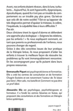 Nos enfants sous microscope. TDA/H, haut potentiel, multi-dys & Cie : comment stopper l'épidémie de diagnostics, Emmanuelle Piquet