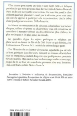 Notre-Dame de Paris, ressuscitée, Bernadette Sauvaget