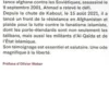 Notre liberté, Ahmad Massoud