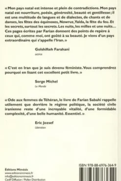 Nous femmes de Téhéran, Farian Sabahi