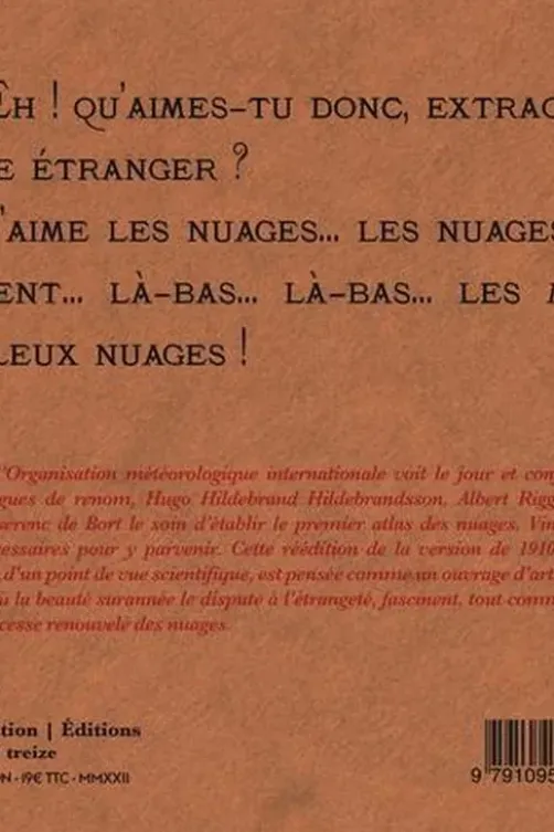 Nuages, Hugo Hildebrand Hildebrandsson
