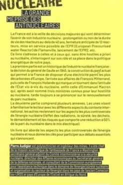 Nucléaire. La grande méprise des anti-nucléaires, Pierre Audigier