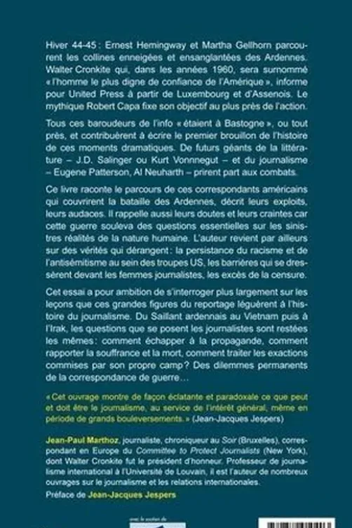 Objectif bastogne, Jean-Paul Marthoz
