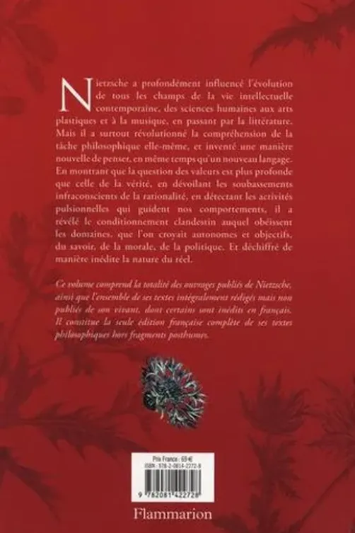 Oeuvres complètes, Friedrich Nietzsche
