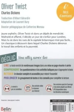 Oliver Twist. Texte abrégé, Charles Dickens