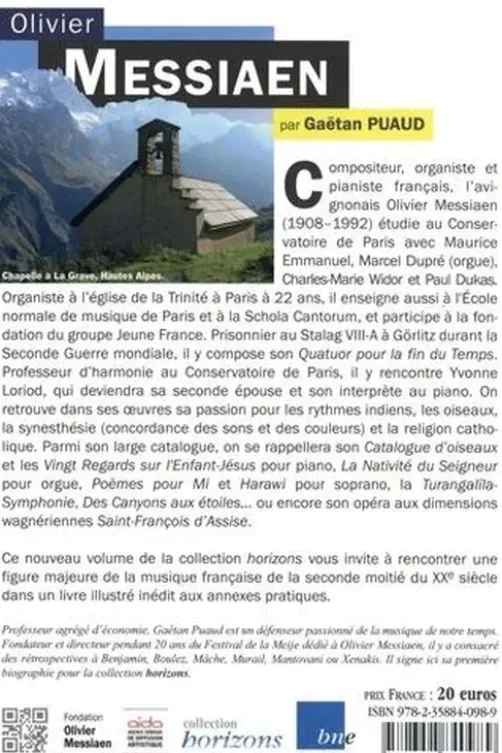 Olivier Messiaen, Gaëtan Puaud