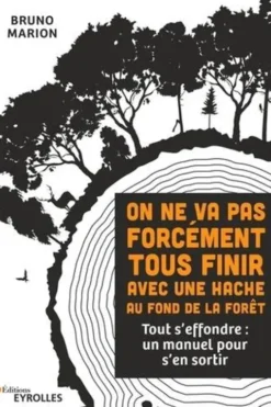 On ne va pas forcément tous finir avec une hache au fond de la forêt. Tout s'effondre : un manuel pour s'en sortir, Bruno Marion